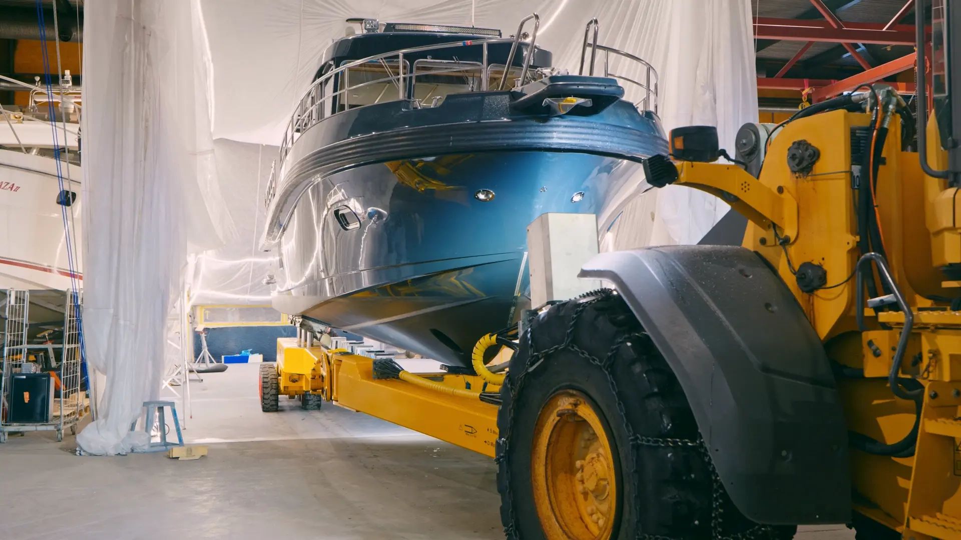 Services de peinture et de remise en état de bateaux