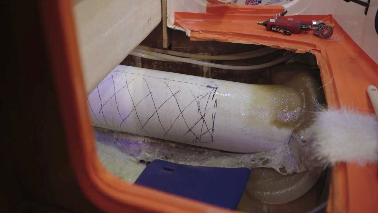 Réparations de coque et travaux en fibre de verre