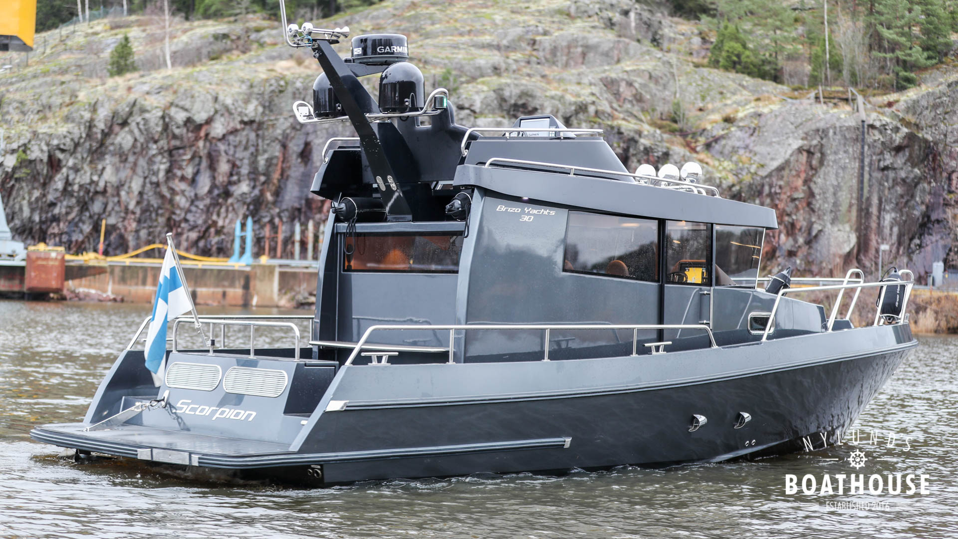 Brizo Yachts 30 Fly Aluminium Hyttbåt