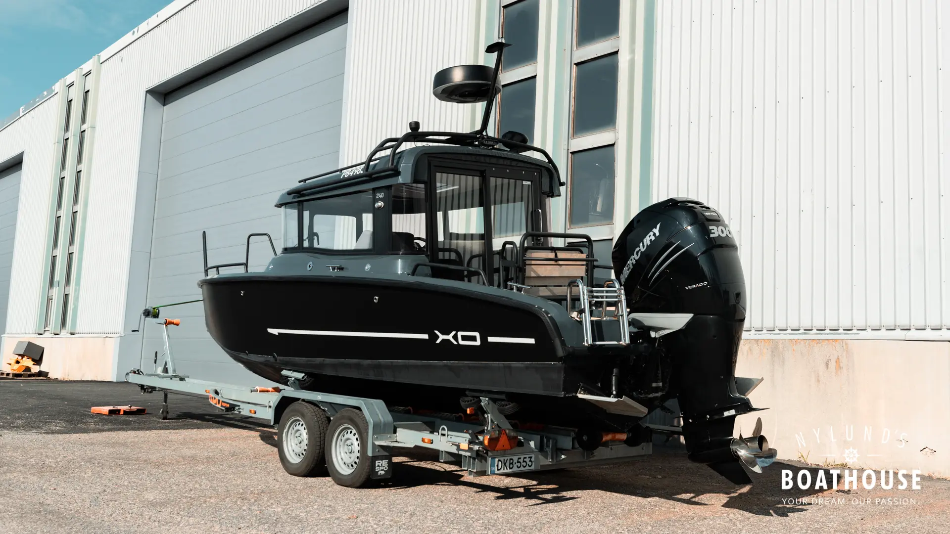 XO 240 RS Cabin Nylunds Boathouse